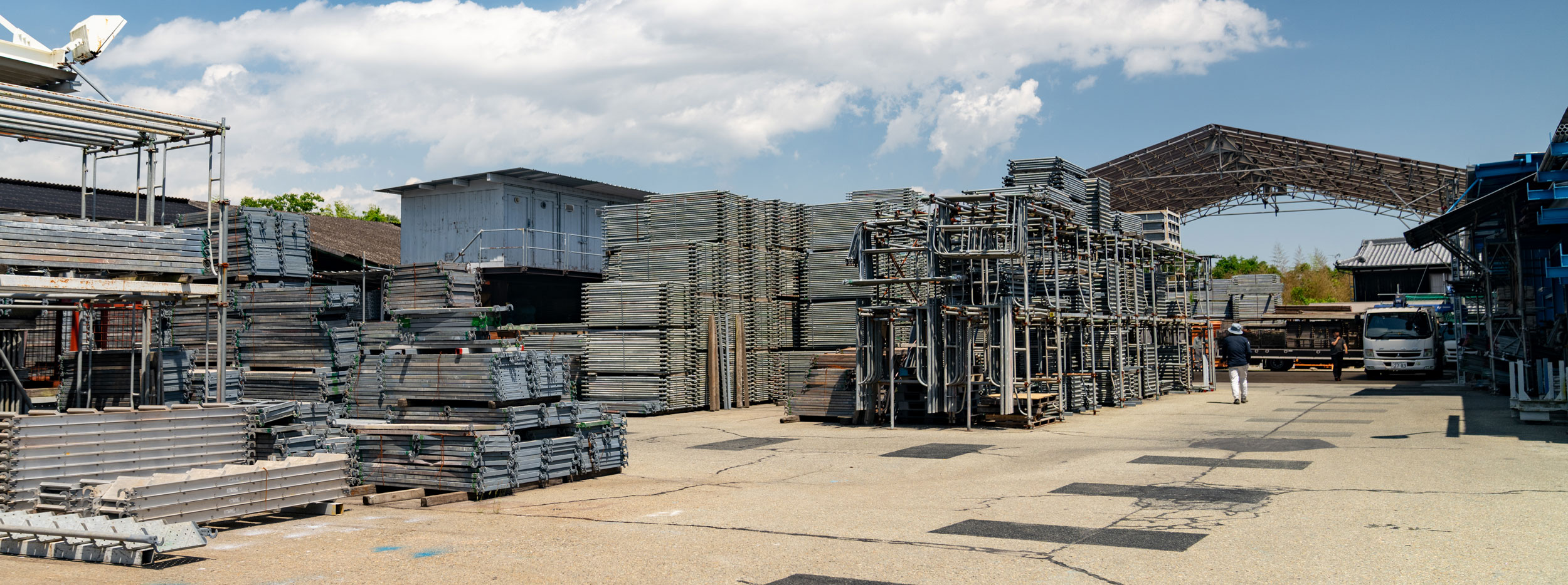 仮設材リース・運搬業